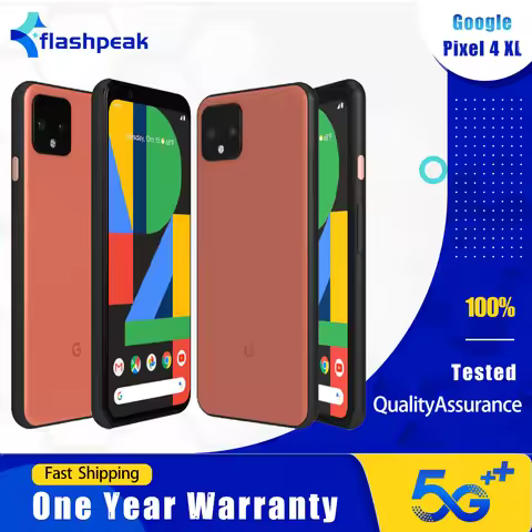 Original Google Pixel 4 XL 4XL 4G LTE Smartphone 6.3" NFC FACE ID 64GB/128GB Snapdragon 855 12.2MP+1
