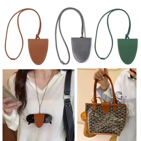Leather Magnetic Anti-theft Clip For Goyard Tote Bag Multifunctional Fashionable Lanyard Glasses Cli