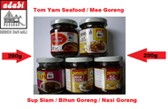 Adabi Perencah Nasi Goreng / Bihun Goreng / Mee Goreng / Sup Siam / Tom Yam Seafood 200g
