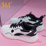 361 Women's Shoes Sports Shoes Women 2023 Spring New Style 361 Casual Running Shoes Leather Breathab