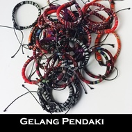 Lombok Ethnic Woven Bracelet Woven Songket Bracelet/ Mountain Climber Bracelet/ Climber Bracelet