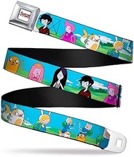 Seatbelt Belt - Adventure Time 4-Fan Fiction Charcaters Ice Kingdom - 1.0" Wide - 20-36 Inches in Le