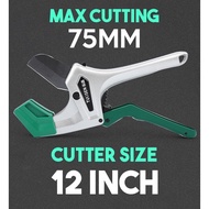 TUOSEN 9 INCH 11 INCH 12 INCH PVC PIPE CUTTER REPLACEABLE HIGH CARBON STEEL BLADE RATCHET TYPE