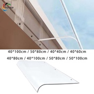 [chulisia] Awnings Window Awning Transparent Cover No Brackets Wall Mounted Porch Awning PC