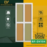 Aluminium Bi-fold Toilet Door Design BF-DV104 | BiFold Toilet Door Specialist Shop in Singapore