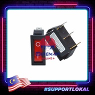 On Off Square Rocker Toggle Switch 12v DC AC 240V SPST