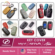 Perodua 2022 2023 New AXIA ALZA ATIVA MYVI FL Car Key Cover Sarung Kunci Remote Control Case Casing 