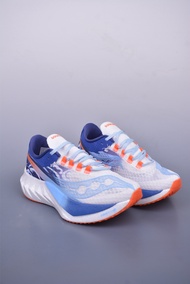 Saucony Triumph PRO 4 Series รองเท้าวิ่งที่มีพื้นรองรับแรงกระแทกสบาย รองเท้าวิ่งน้ำหนักเบา "ตาข่ายสี