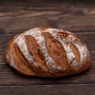 Cranberry Rye Bread (Soft Euro Bun)
