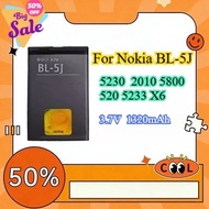 Compatible with Nokia 5230 battery 2010 5800 520 5233 X6 BL-5J mobile phone battery