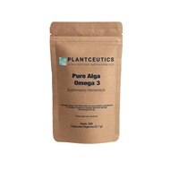 Algae Omega-3 120 Soft Gels - 560 mg Omega-3 Very HIGH in DHA - Certified Algae Oil - 100% Vegan - 1