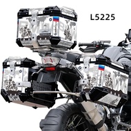 Stiker Motor สำหรับ BMW R1200GS R1250GS ADV GSA F850GS ADV ชุดสติกเกอร์รูปลอกกล่องอลูมิเนี่ยมผสมตกแต