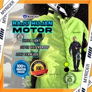 MYRIDER Nanshi Raincoat Original Baju Hujan Motor Rain Coat Motorcycle Waterproof Baju Hujan Waterpr