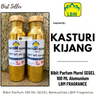 KASTURI KIJANG Packing 100 ML SEGEL Alumunium LBM Fragrance - Biang Parfum Arabian Super Berkualitas