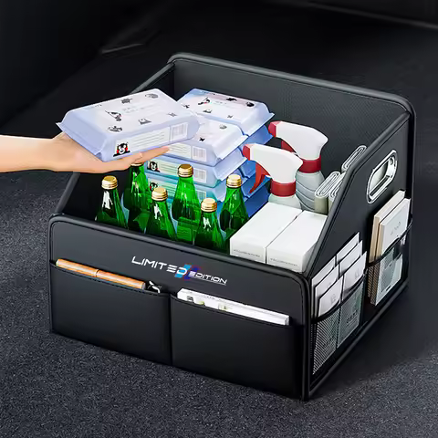 1pc Foldable Car Trunk Storage Box For BMW 1 3 5 Series G30 G20 F40 X1 X3 X5 E70 F15 F48 Z4 M3 M4