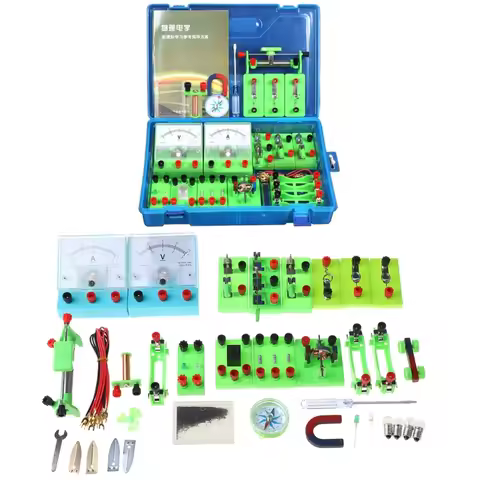 Physics Science Lab Basic Circuit Learning Starter Kit Electricity & Magnetism Experiment Elementary