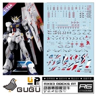 GUGU RG 1/144 Nu DOCKS AT TH Water Slide Decal (Not kits, only Water slide decal) GUGURG011