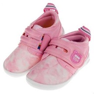 童鞋(12.5~15公分)日本IFME雲彩粉色超輕量小熊寶寶機能學步鞋P9B301G