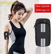 ANTIONE Mobile Phone Arm Bag Universal 7'' Phone Arm Band Large Capacity Mobile Arm Bag Waterproof Wallet Outdoor Sports Bag Fitness Arm Bag Running Armband Bag