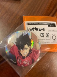 排球少年 劇場版 大交流展 虹光襟章 吧唧 黑尾鐵朗
