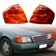 Auto Lamps Corner Light Bezel Anti-corrosion Modified Part ABS Left/Right Parking Lamp Housing 2028261243 2028261143 for Mercedes-Benz C-class W202 94-00