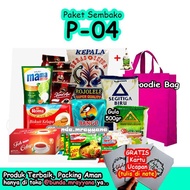 [#P-04] Paket Sembako (beras gula kopi sabun biskuit) hampers parsel