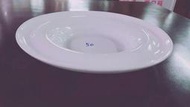 	達慶餐飲設備 八里展示倉庫 二手商品 白瓷 圓盤  西餐 前菜  生菜 濃湯盤 