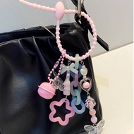 GANTUNGAN Custom Name Charm Beads Bag || Bag Charm Beads || Charm Beaded Bag Hanger