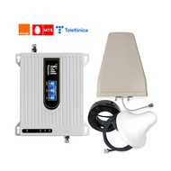 】The new tri band mobile fiber optic signal booster 3g 4g lte mobile signal repeater gsm mobile+g4w
