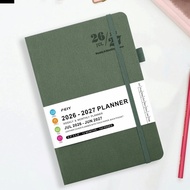 VINTAGESHOPPE 2026-2027 Schedule Book, Simple English Agenda Planner Notebook, Week Planner Multi Fu