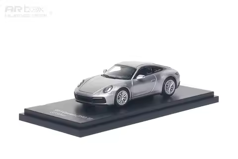 AR BOX AR Exquisite Luxury 1:64 911 Carrera Alloy Car Model Pre sale, GT Silver,Restore classic orig