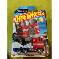 HOT WHEELS 2025 6/10 HW SCREEN TIME TRANSFORMERS OPTIMUS PRIME 104/250