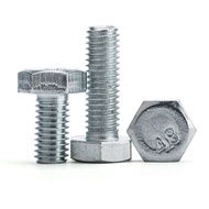 White Galvanized External Hexagon Screw Extended Hexagon Screw M3/M4/M5