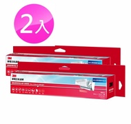 [2入超值組]【3M】靜電空氣濾網輕巧捲筒裝-紅色(濾敏原專用型9808-SRTC, 38*132c)