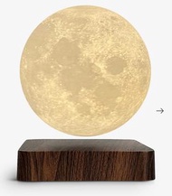 磁懸浮月球自轉燈-THE TECH BAR Levitating Moon™ 3D-printed lamp 15cm