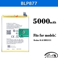 BLP877 Battery For OPPO Realme 8i 5g C31 C35 RMX3151 Battery Spare Parts