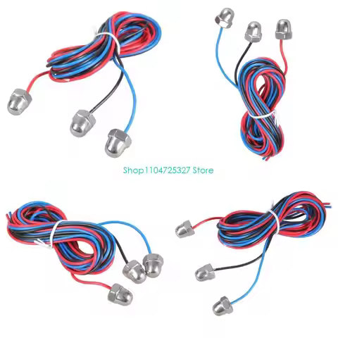 D8KF 3Pcs/set 2m Stainless Water Liquid Level Probe for Water Level Controler