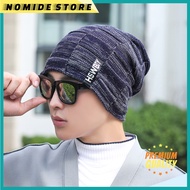 KUPLUK PRIA RAJUT DISTRO MODEL HSWBOY BEANIE HAT MUSIM DINGIN HIKING NAIK GUNUNG - KPE