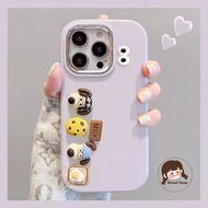 Cute 3D Puppy Phone Case For OPPO A5 A3 Pro A3X 5G A1K Find X8s+ X8 Pro X7 Ultra A12E A3S A53 A33 A3