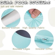 Foam Ball Pit for Kid, Kids Soft Ball Pit BLUE