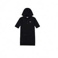 FILA KIDS #幻遊世界 針織連帽洋裝-黑色 5DRY-4440-BK