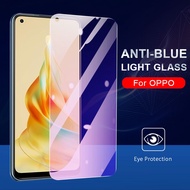 Anti Purple Blue Light Tempered Glass For OPPO F5 F7 F9 F11 Pro A5 A7 A9 A3S AX5 A12 A5S AX5s A15 A1