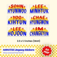 MONSTAX Jeepney Stickers Fanmade Sticker