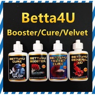 BETTA4U CURE (ANTIBIOTICS BETTA) 40ML Formulated for fish cure and preventative