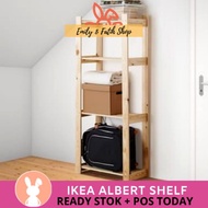 🌸 READY STOK 🌸 IKEA ALBERT SHELF RACK BUKU RAK KAYU