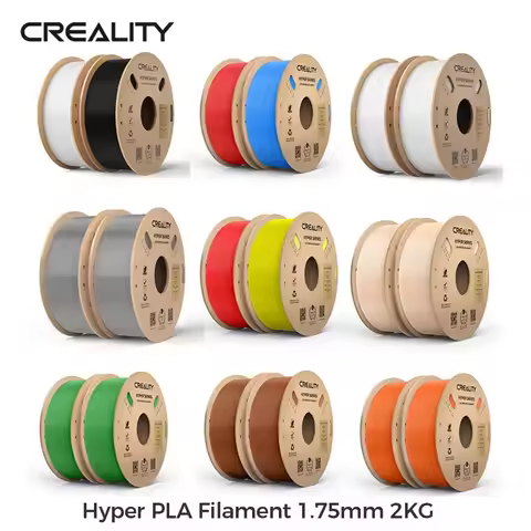 CREALITY Hyper PLA Filament 1.75mm 1KG 2 Rolls Hyper Series PLA 3D PLA Filament for Creality K1/K1 M