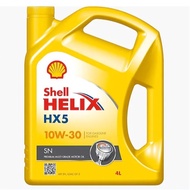550039954 Shell Helix HX5 10W30 Semi Synthetic Car Engine Oil (3 Liter) fr Toyota, Honda, Proton, Perodua, Kia Myvi/Viva