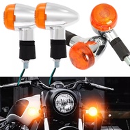 4x Motorcycle Turn Signal Blinker Lights For Kawasaki Vulcan VN 900 500 1500