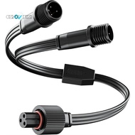 Y-Connector Splitter for  Permanent Outdoor Lights Series, Extension Cable for H705A H705B H705C,1 F