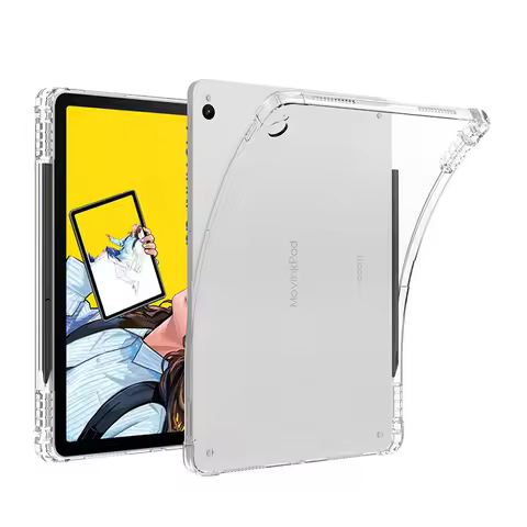 1x W/Pen Slot Soft TPU Cover For Wacom Movink Pad 11'' eReader Shockproof Clear Protective Skin Case